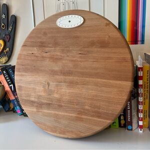 Limited Edition NORA FLEMING Cherry Wood Charcuterie Board Numbered & Signed